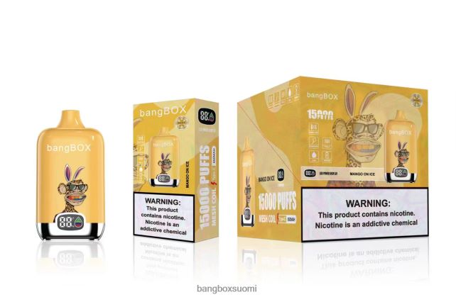 Bang Box 15 000 suihketta mangoa jäällä - Bang Box Vape