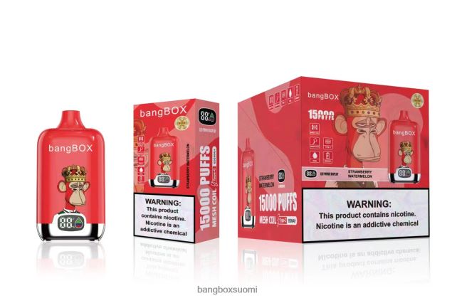 Bang Box 15 000 suihketta mansikka vesimeloni - Bang Box Helsinki