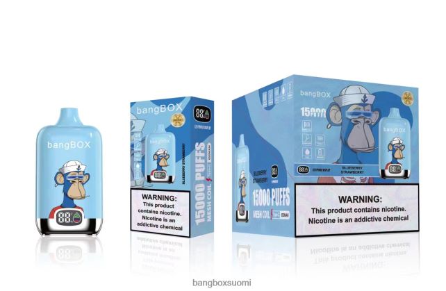 Bang Box 15 000 suihketta mustikka mansikka - Bang Box Vape
