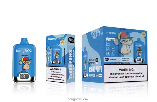 Bang Box 15 000 suihketta mustikka vadelma - Bang Box Suomi