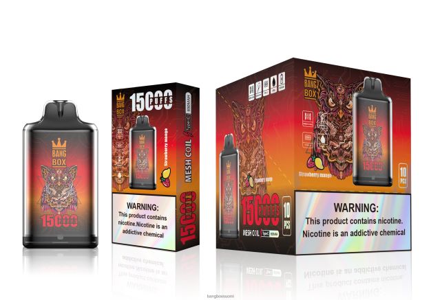 Bang Box s1-15 000 puhallusta mansikka mango - Bang Box Suomi