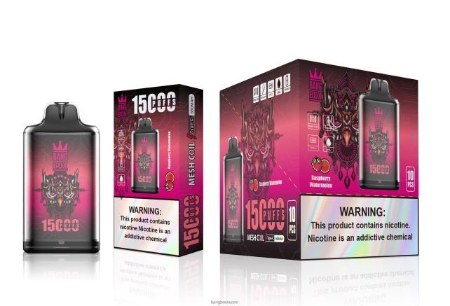 Bang Box s1-15 000 puhallusta vadelma vesimeloni - Bang Box Hinta