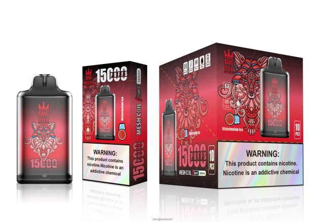 Bang Box s1-15 000 puhallusta vesimeloni jäätä - Bang Box Suomi